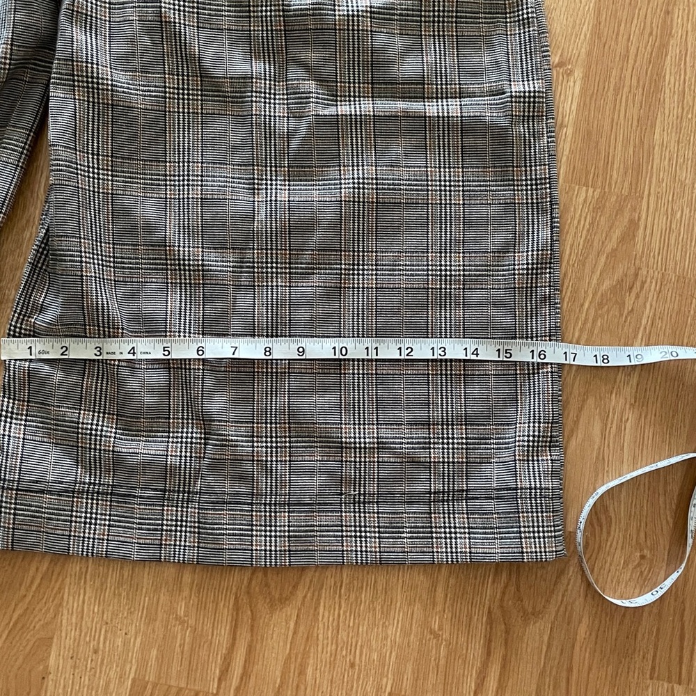Free people wide leg plaid pants - Picture 5 of 8
